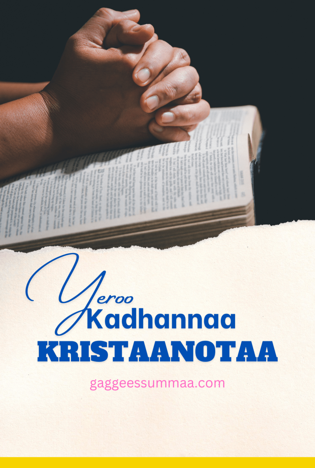 Yeroo Kadhannaa Kristaanotaa