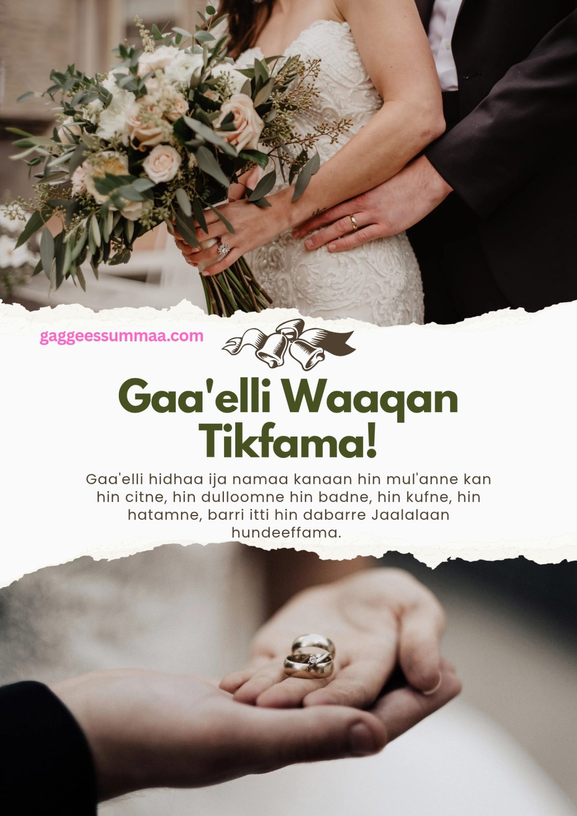 Gaa’elli Waaqan Tikfama