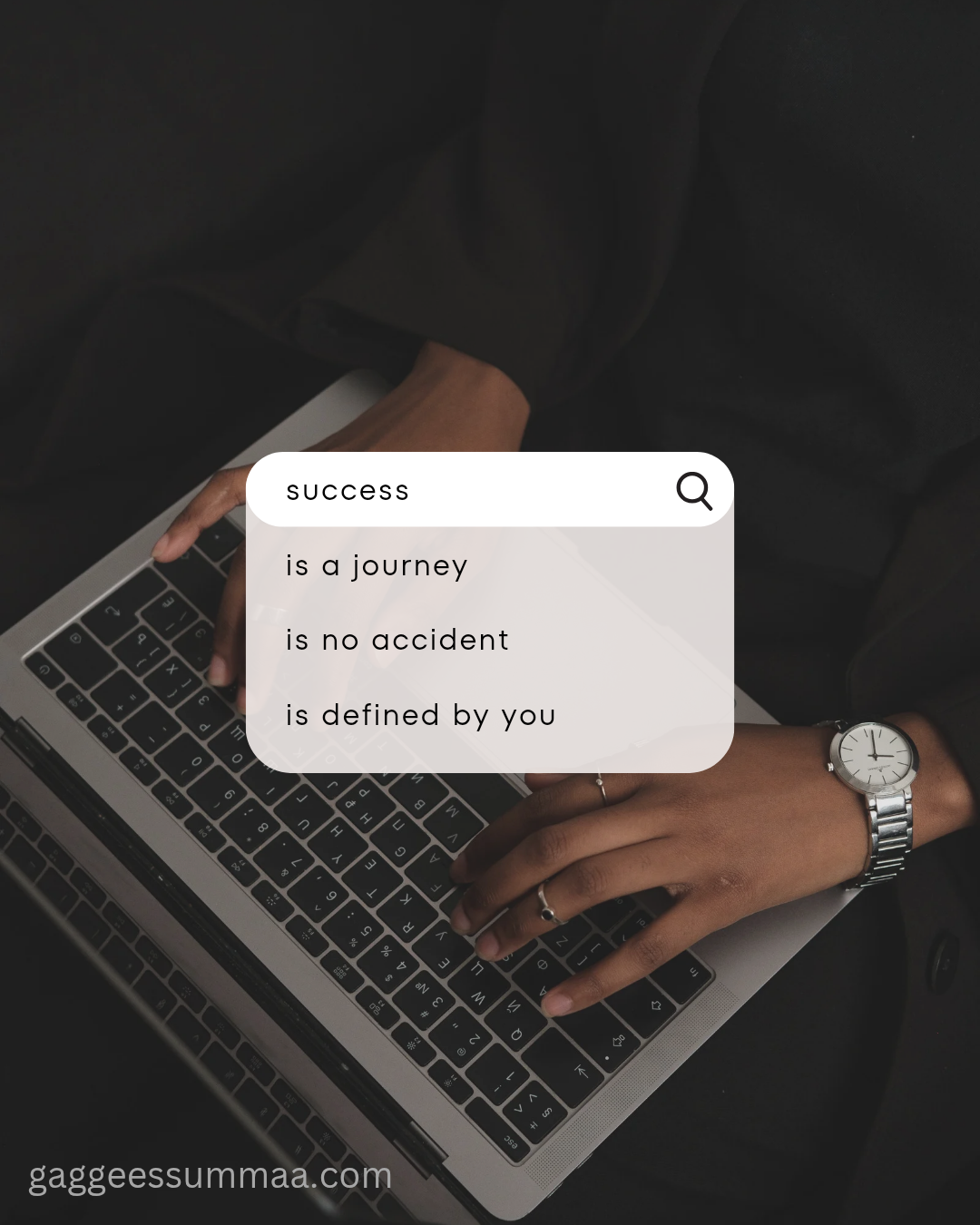 Success is a Journey